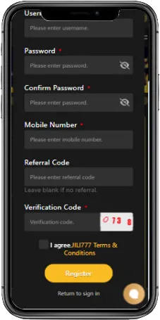 jili777 register step 3